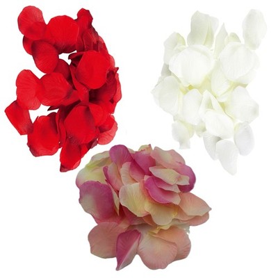 Künstliche  Rosenblätter Set, 3 x 8g, Rot Creme Bunt, Streudekoration, 715675