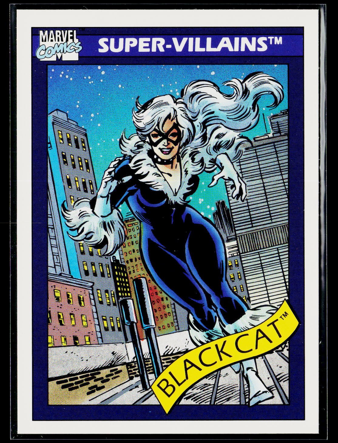 1990 Impel Marvel Universe #72 Black Cat