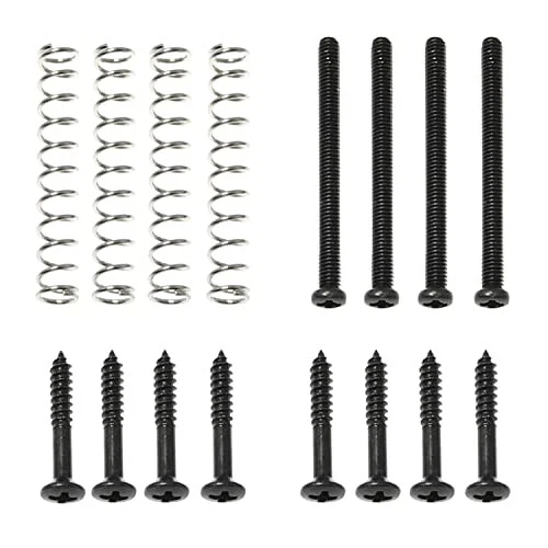 RLECS USA Thread Humbucker Pickup Height Screws Pickup Surround Frame Mounting 