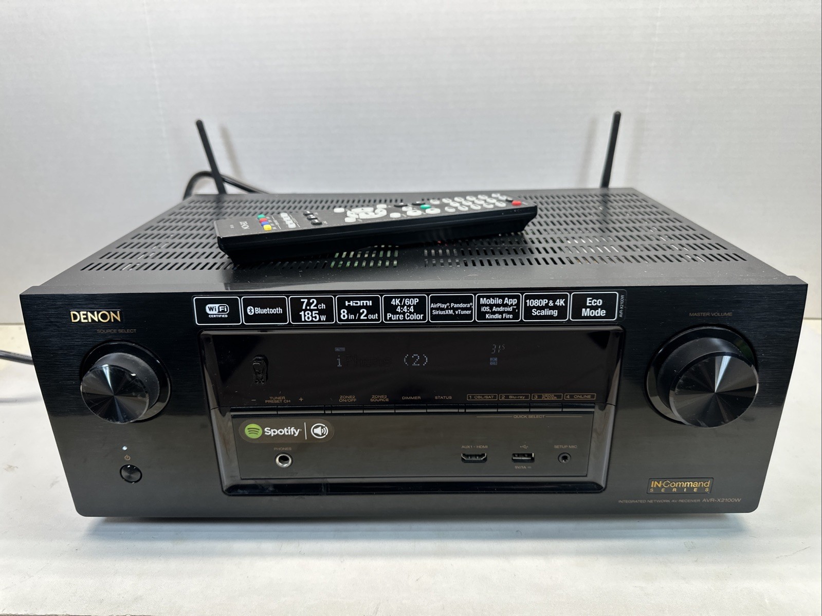 DENON IN-Command Series Integrated Network 7.2 Ch 4k AV Rece