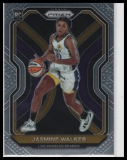 2021 Panini Prizm WNBA Jasmine Walker Rookie #95 Los Angeles Sparks
