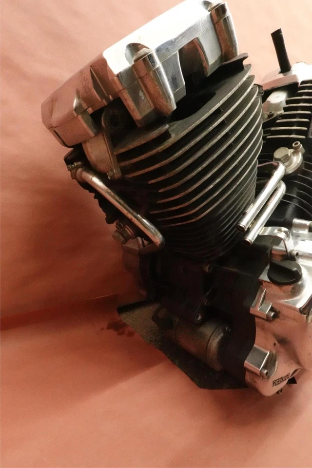 Yamaha V Star 650 XVS650 1998-2015 motor clásico transmisión motor Foto 3 de 4