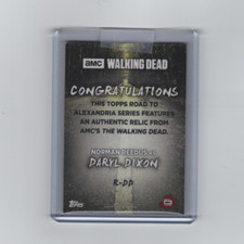 Topps The Walking Dead Costume Collectable Trading Cards for sale