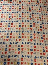Nintendo Pok mon Pikachu Twin Flat Sheet 2016 Fabric Material