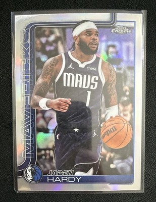 2025-26 Topps Chrome - Jaden Hardy #60 Refractor