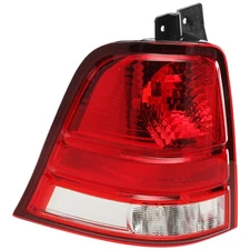 Halogen Tail Light For 2004-2007 Ford Freestar Left Clear & Red Lens