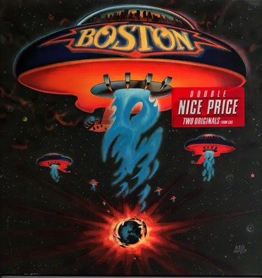 Boston Boston / Dont Look Back NEAR MINT Epic 2xVinyl LP