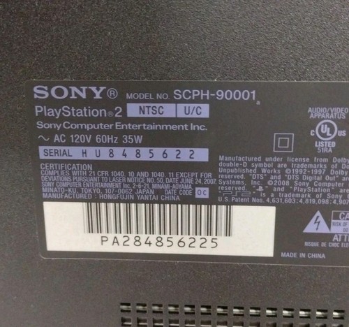 Playstation 2 PS2 Slim Toy Story 3 Console Missing Game & Inserts *Read* - Picture 11 of 17