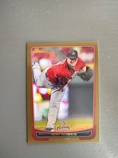 2012 Bowman - Bud Norris #172 Gold Border (JGA)
