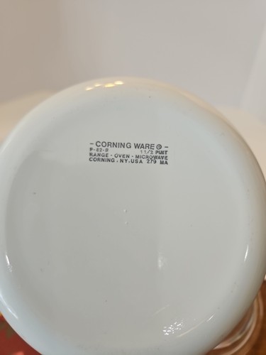 6 Pc Set Corning Wildflower Menuette Saucepans Skillet & Glass Lids Exc - Picture 9 of 9