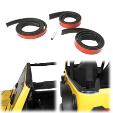 3x Hardtop Seal Kit For 1997-2006 Jeep Wrangler Tj Eliminate Wind Noise Rattles