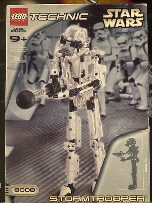 LEGO Star Wars 8008 Stormtrooper NEW Imperial Technic Figure