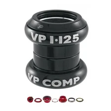 a-head steering series set 1 - 1/8 black VP Components bike parts