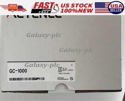 New Keyence GC-1000 Industrial Safety Controller Ethernet LCD