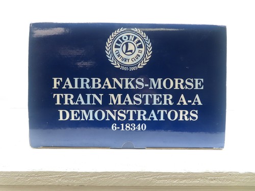 Lionel 6-18340 Century Club Fairbanks-Morse Trainmaster AA LN - Picture 8 of 11