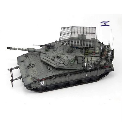 88MODEL 1/72 Israeli Merkava 4M Tank Trophy Defense Aksa Flood Action Model 