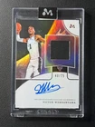 VICTOR WEMBANYAMA 2023 TOPPS MERCURY NBA DEBUT GAME USED JERSEY AUTO ROOKIE /75