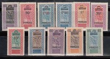 Soudan Français - Courrier Yvert 42/52 (*) Mng