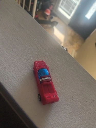 GoBots MR-07 Turbo Diecast Robot – Bandai POPY 1982 – Missing front Tires, Japan