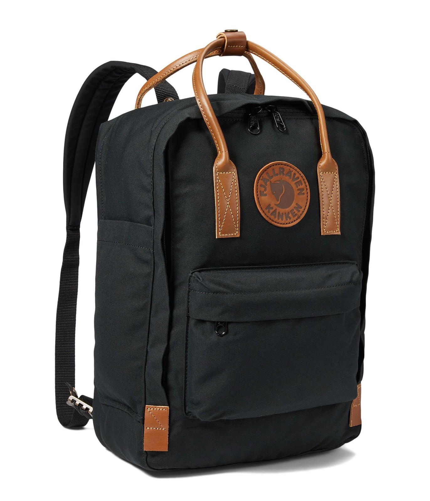 Sac à dos ordinateur Kånken No. 2 Laptop en tissu robuste G-1000 et finitions cuir véritable