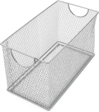  Home Kitchen Pantry Organizer Wire Basket for Shelves, Pantry, Countertop