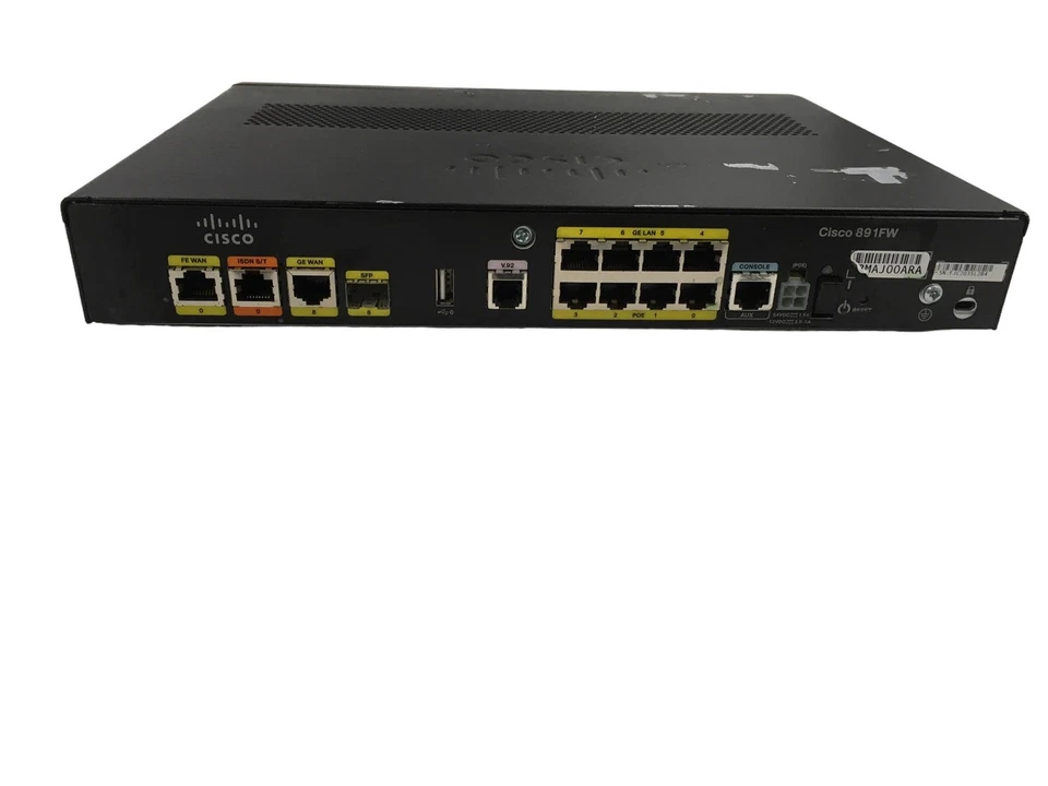 Cisco 891F Gigabit Integrated Services Router C891F-K9 V01 - PART ONLY - Image 2 of 4