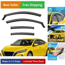Extra Durable Window Deflectors in-Channel Window Visors Rain Guards Fit for ...