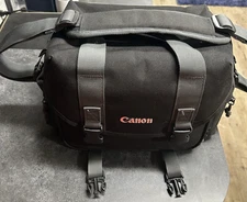 Canon Rebel Gadget Bag DSLR Camera Case  w/ Dividers  Good condition!