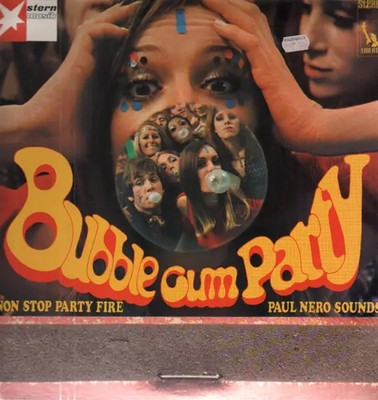 LP The Paul Nero Sounds Bubble Gum Party (Non Stop Party Fire) GIMMICK COVER