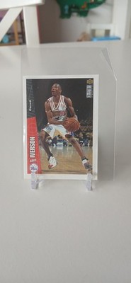 1996-97 Upper Deck Collector's Choice Italian Sticker Allen Iverson Rookie Rare