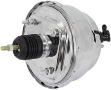 Aeroflow GM 8" Doppelmembran Unterdruck Bremskraftverst&auml;rker, Chrom