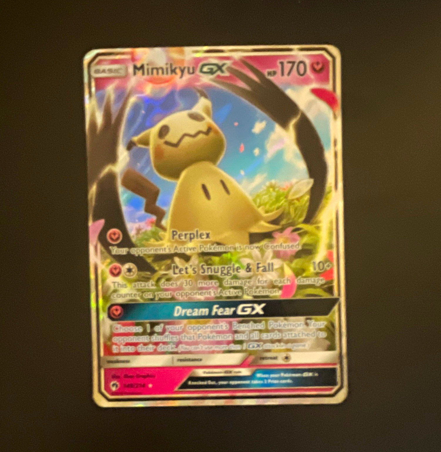 Mimikyu GX 2018 Sun & Moon: Lost Thunder #149/214 Holo Price Guide