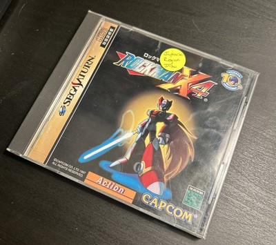 Rockman X4 Sega Saturn Japanese Region Disc Ships From USA