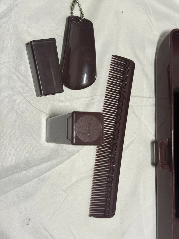 Винтажный дорожный чехол для макияжа Tupperware 1624-2 Tuppercraft личный камердинер - Изображение 4 из 4