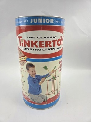 2001 Hasbro Classic Tinker Toy Construction Junior Builder Set Creative Toy