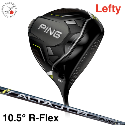 Ping Golf Club LEFTY G430 MAX 10K Driver Loft 10.5 ALTA J CB Black 