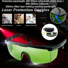 LED Grow Light Glasses Indoor Hydroponic Room Plant Visual Eye Protection UV @