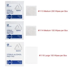 Antiseptic Germicide Hospital Grade FDA Sterile Alcohol Prep Pads