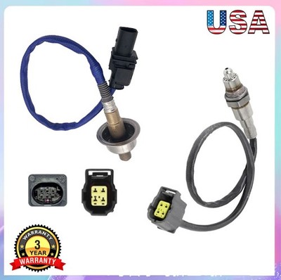 Set of 2 Oxygen Sensor Up+Downstream For INFINITI Q50 Q60 2.0L L4 Turbocharged