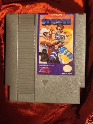 Strider (Nintendo Entertainment System NES, 1989) Cartridge Only Tested Works!!!