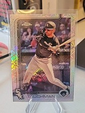 2025 Topps Chrome Baseball Logofractor Edition Mike Tauchman #117 White Sox
