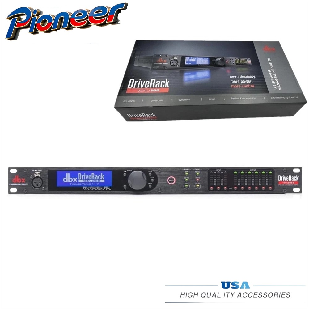 VENU360 DBX DriveRack Venue 360 3x6 Loudspeaker Management System PROAUDIOSTAR