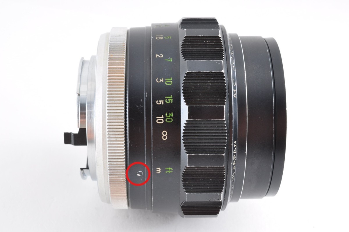 Exc+4] MINOLTA MC ROKKOR-PG 58mm F/1.2 MF Lens #8871 | eBay