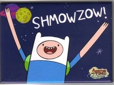 Adventure Time Finn Figure Arms Out SHMOWZOW! Refrigerator Magnet, NEW UNUSED