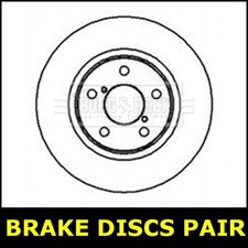Coppia dischi freno anteriori adatti a SUBARU FORESTER IMPREZA LEGACY I III IV A097