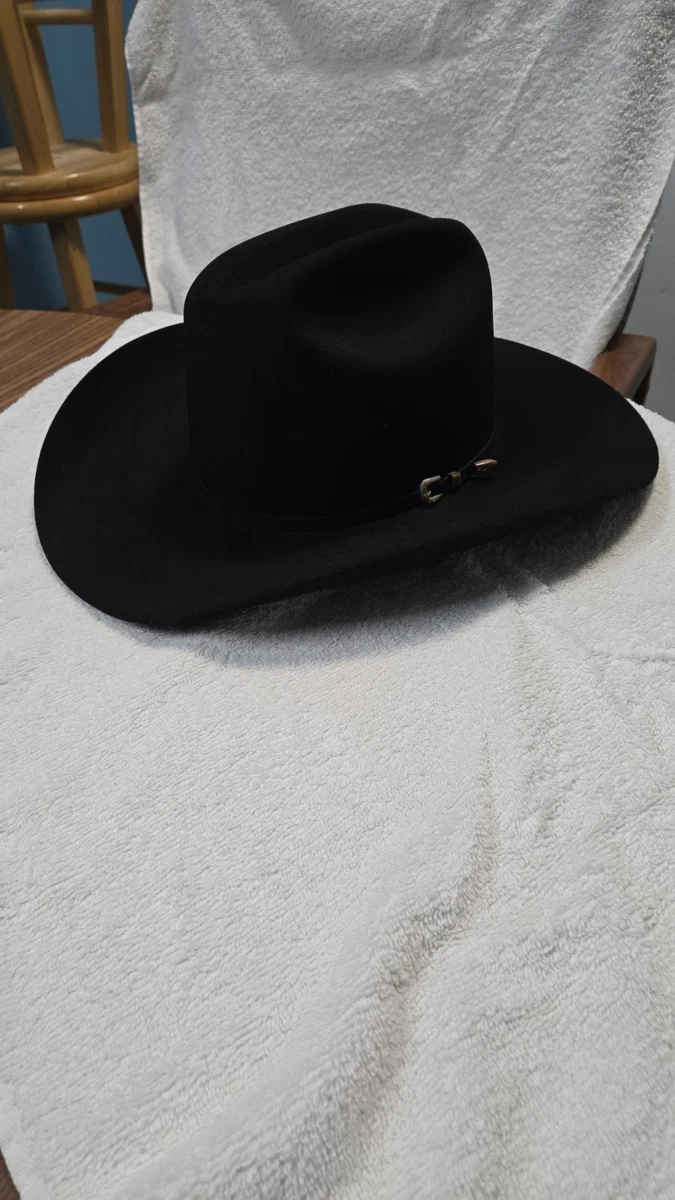 Cowboy Hat Men's Solid 7 1/8 Size for sale | eBay