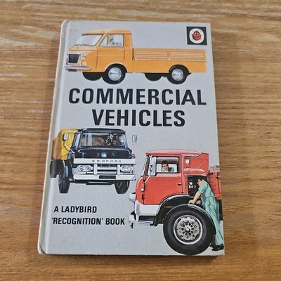 Vintage Ladybird Book Commercial Vehicles  Series 584 15p net David Carey B
