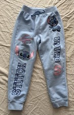 Disney Stitch Sweat Pants Kids Size 6