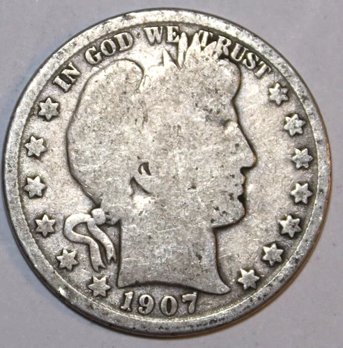 1907-O Barber Half Dollar - Good - #9728D