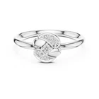 Round Certified Natural Diamond Bridal Proposal Gift Ring 14K Gold Over